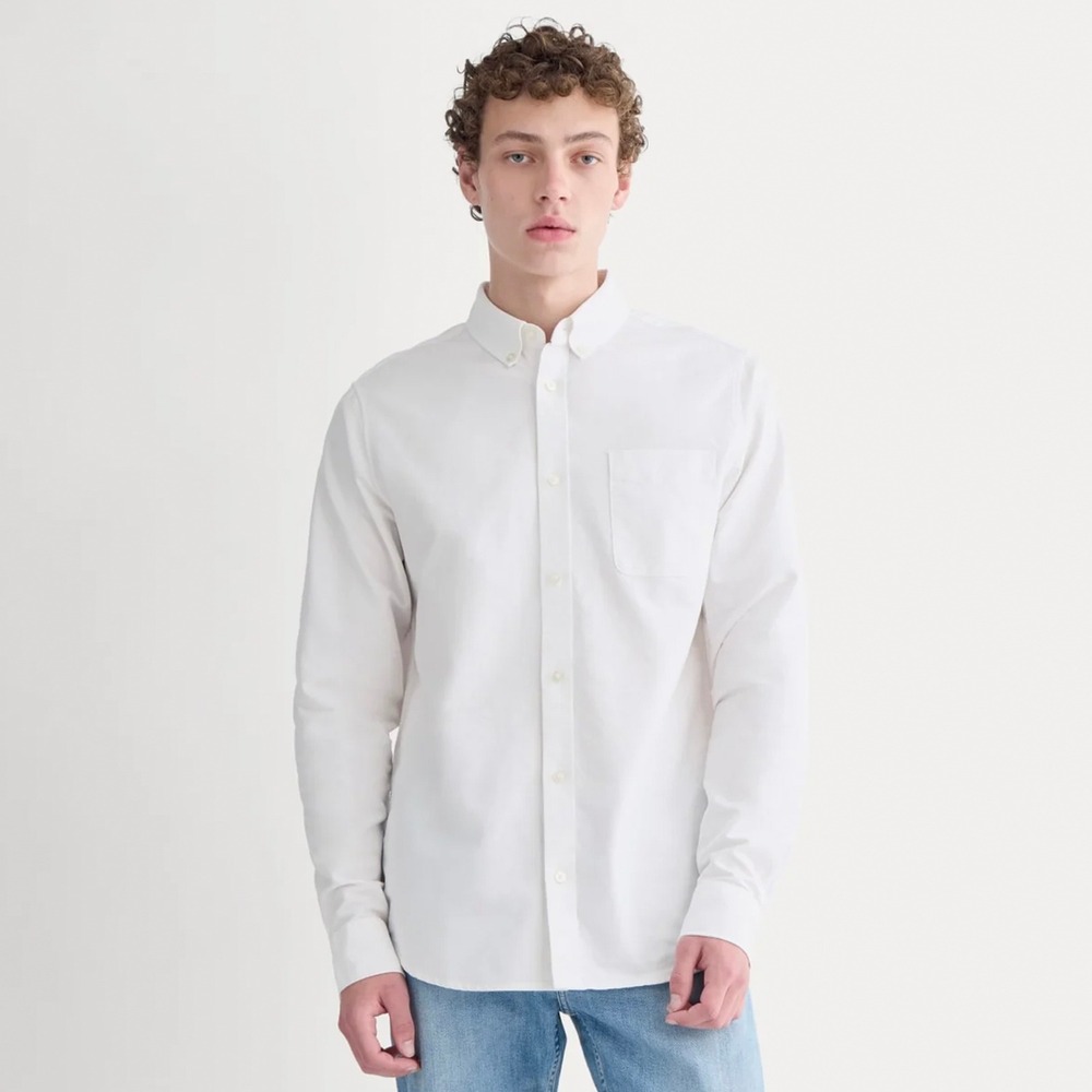 EVERLANE Uniform The Classic Shirt Size Small